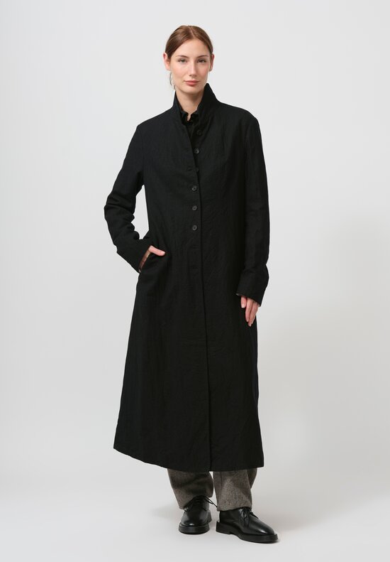 Forme d'Expression Habit Coat in Black	