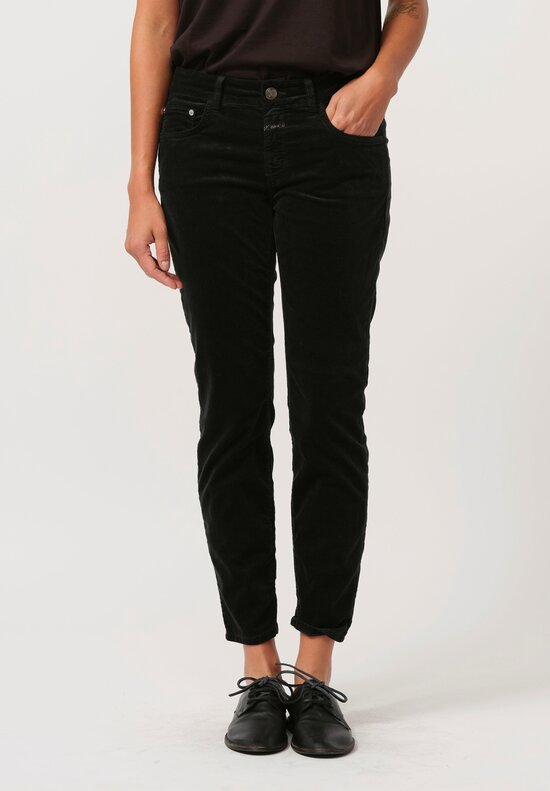 Closed Baker Velveteen Jeans in Black	