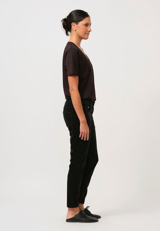 Closed Baker Velveteen Jeans in Black	