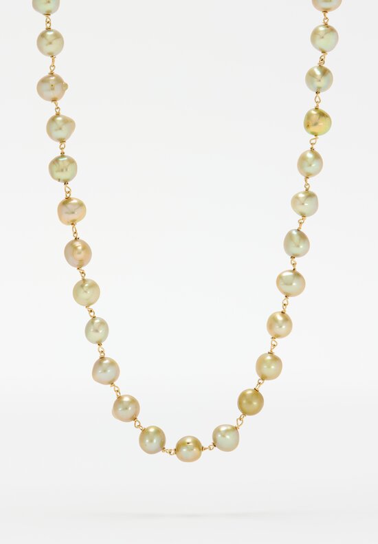 Greig Porter 18K Necklace Pearls	