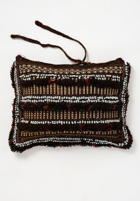 Shobhan Porter Vintage Beaded Bag Pillow