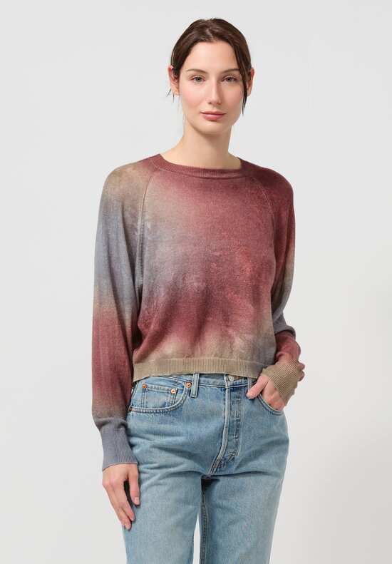 Avant Toi Cashmere Carioca Sweater in Agata Purple