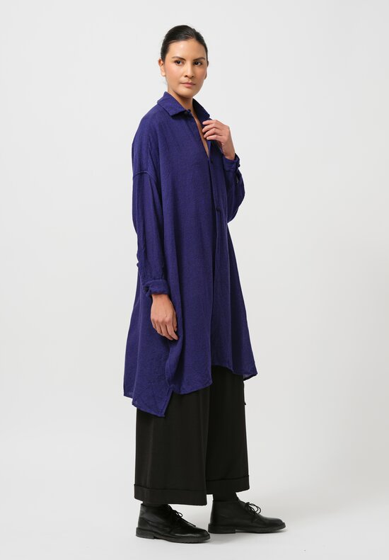 Daniela Gregis Jeroni Coat in Royal Blue	