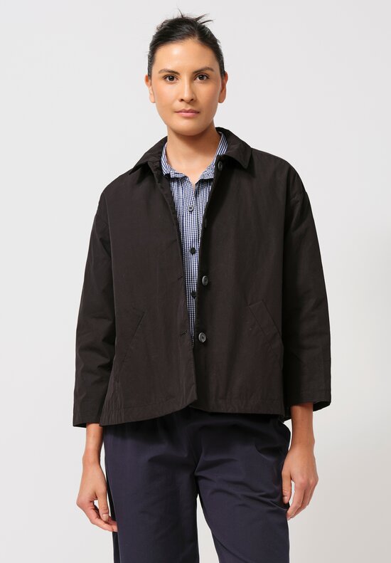 Bergfabel Cotton Uli Jacket in Black