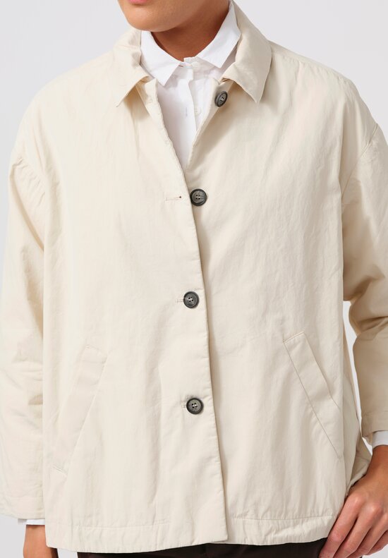 Bergfabel Cotton Uli Jacket in Cream