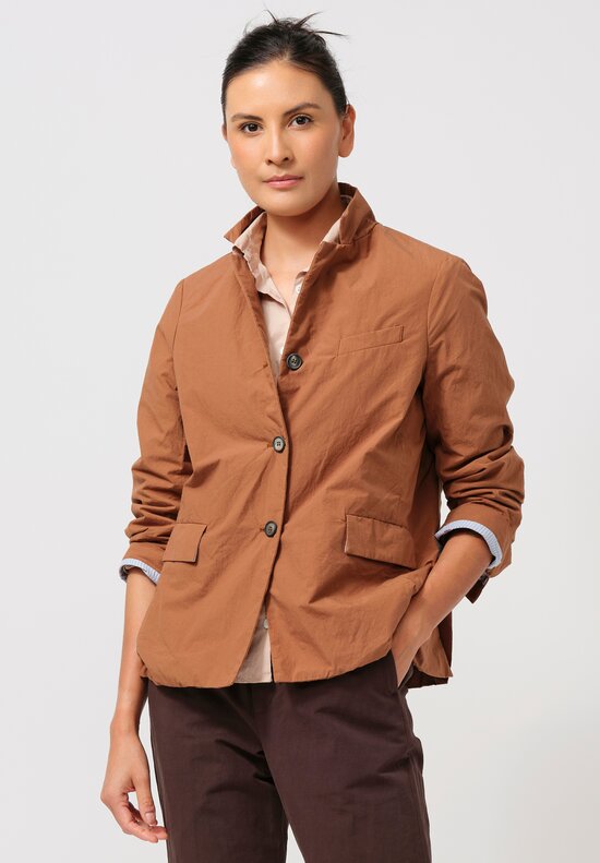 Bergfabel Cotton Giulia Jacket in Ground Brown