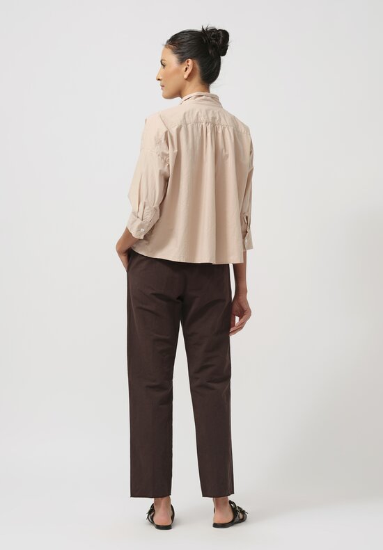 Bergfabel Cotton Claudia Shirt in Dusty Pink