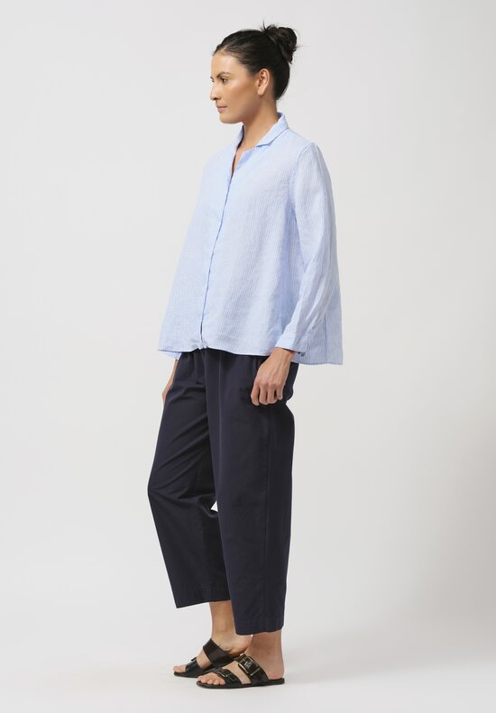 Bergfabel Linen Jenny Shirt in Light Blue