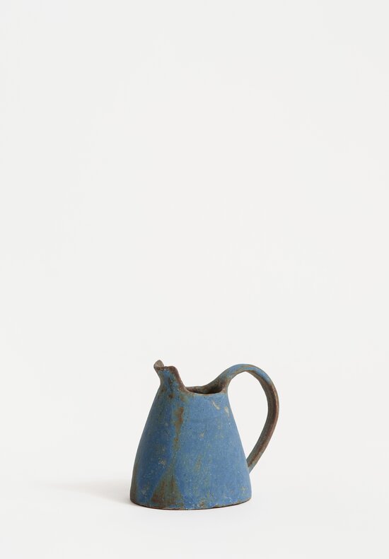 Nobue Ibaraki Extra Small Pitcher in Weathered Lapis	