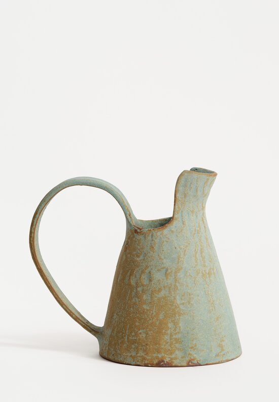 Nobue Ibaraki Large Pitcher in Verdigris	