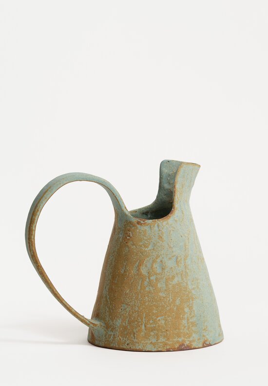 Nobue Ibaraki Large Pitcher in Verdigris	