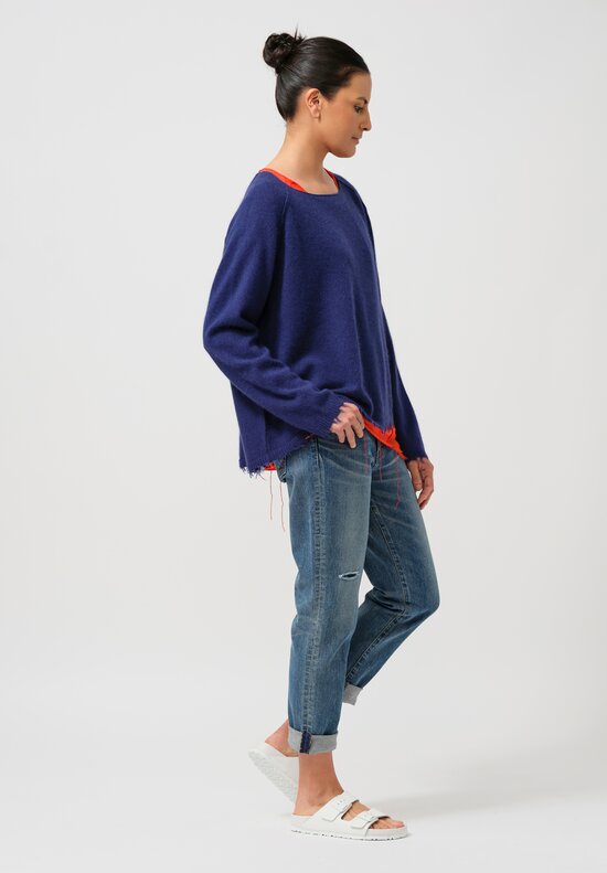 Rundholz DIP Pullover in Ocean Blue