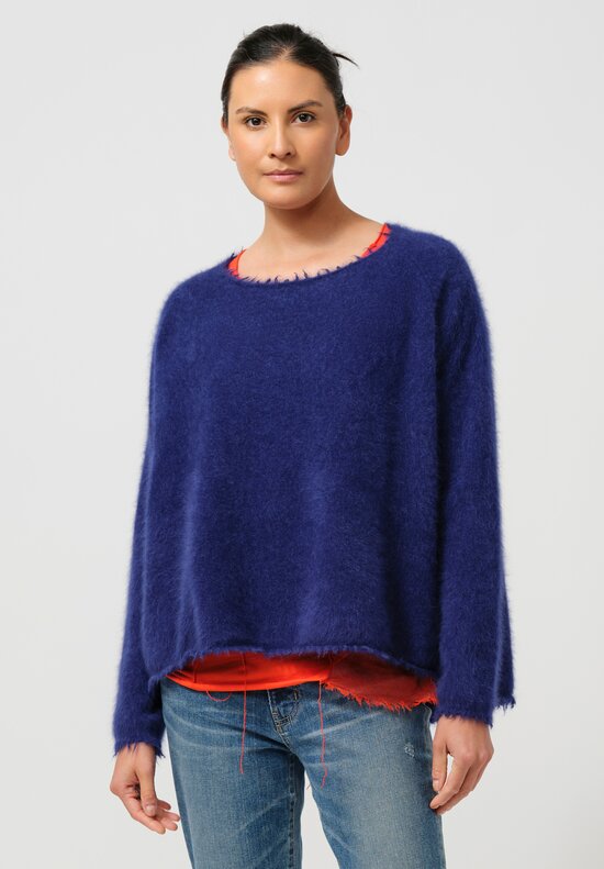 Rundholz DIP Racoon Pullover in Ocean Blue