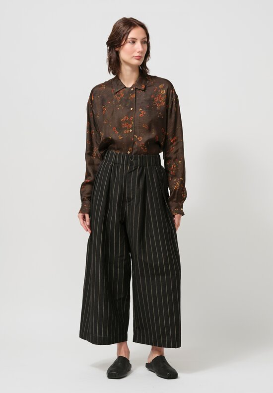 Uma Wang Poetic Pants in Pinstripe