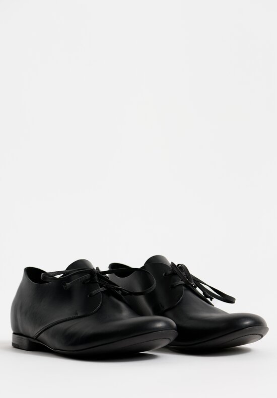 Uma Wang Derby Oxford Shoes in Black