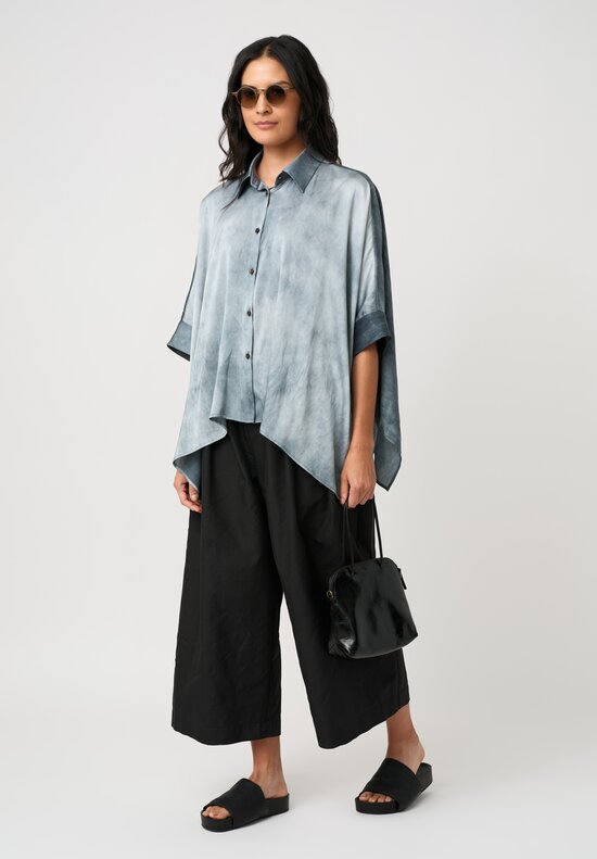 Uma Wang Poetic Pants in Black Herringbone