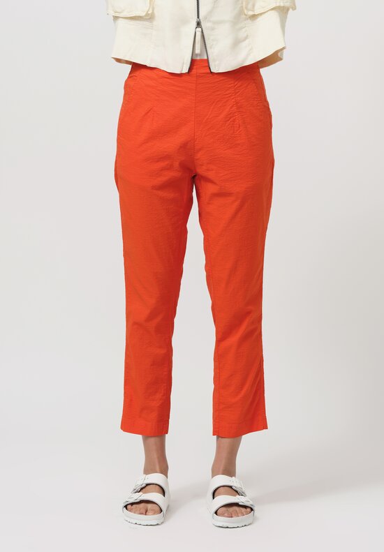 Rundholz DIP Skinny Stretch Pants in Mandarin Orange