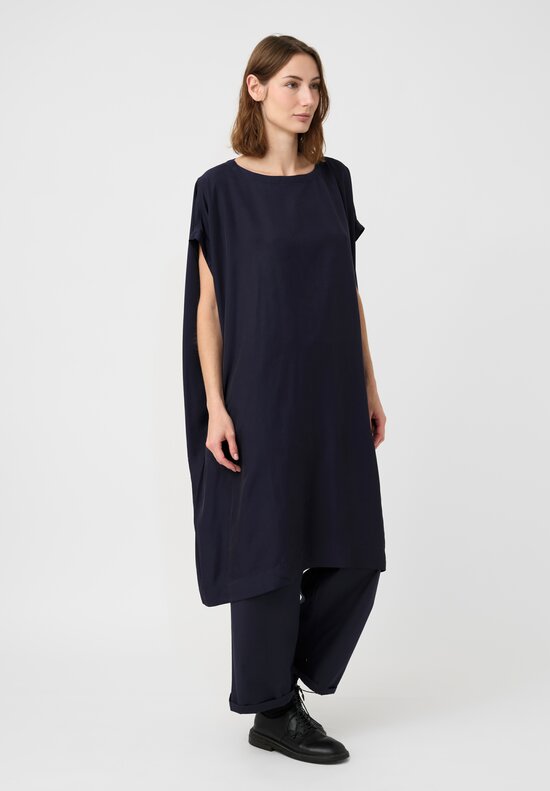 Casey Casey Francesca Pullover Dress in Midnight Blue