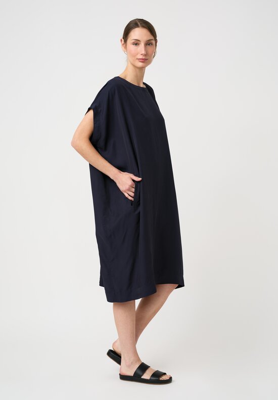 Casey Casey Francesca Pullover Dress in Midnight Blue