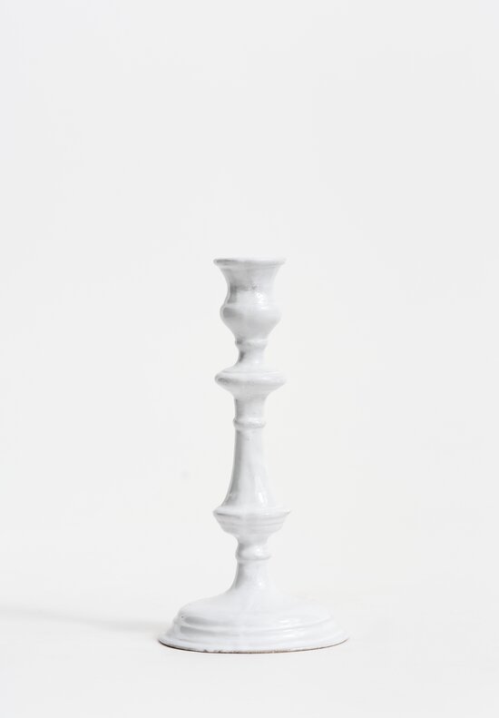 Astier de Villatte Gigi Candlestick White