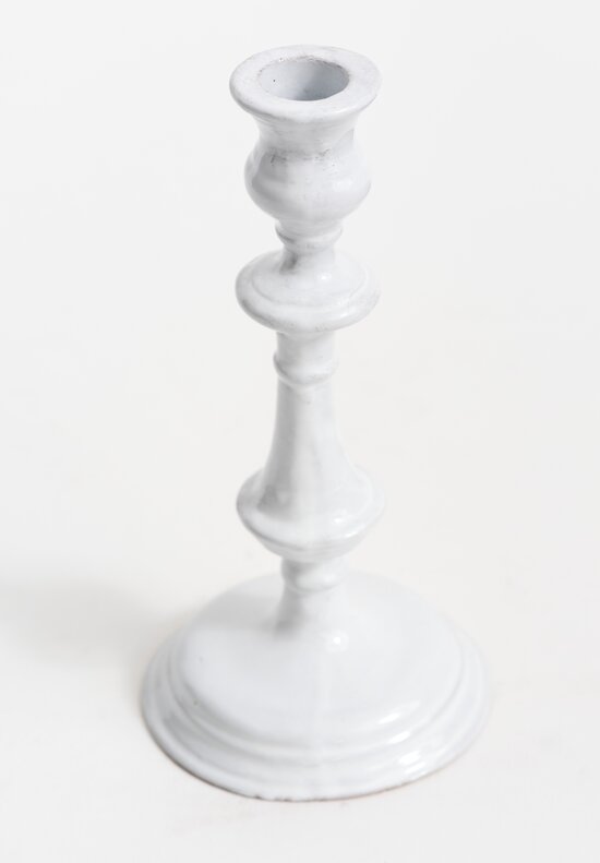 Astier de Villatte Gigi Candlestick White