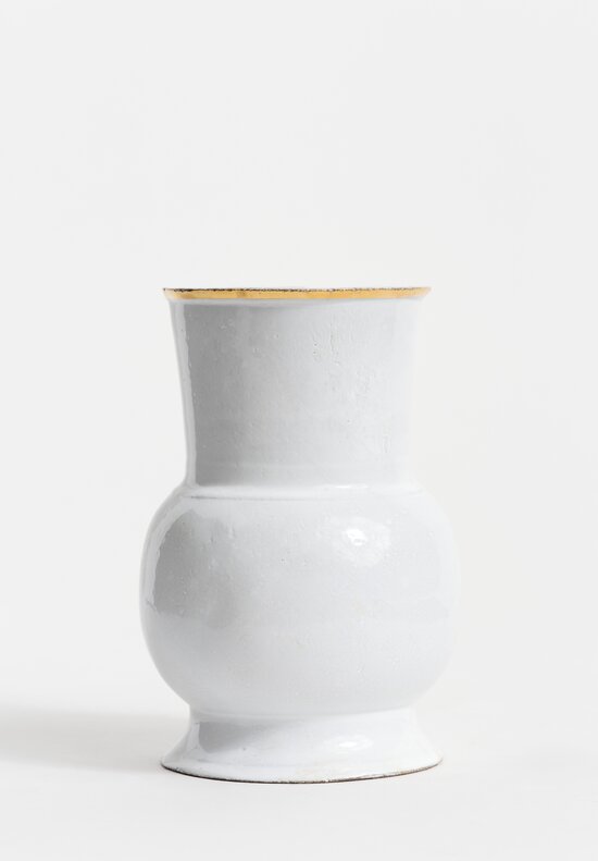Astier de Villatte Small Crésus Vase White