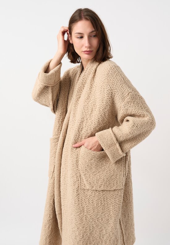 Daniel Andresen Duranta Long loose fit chunky cardigan