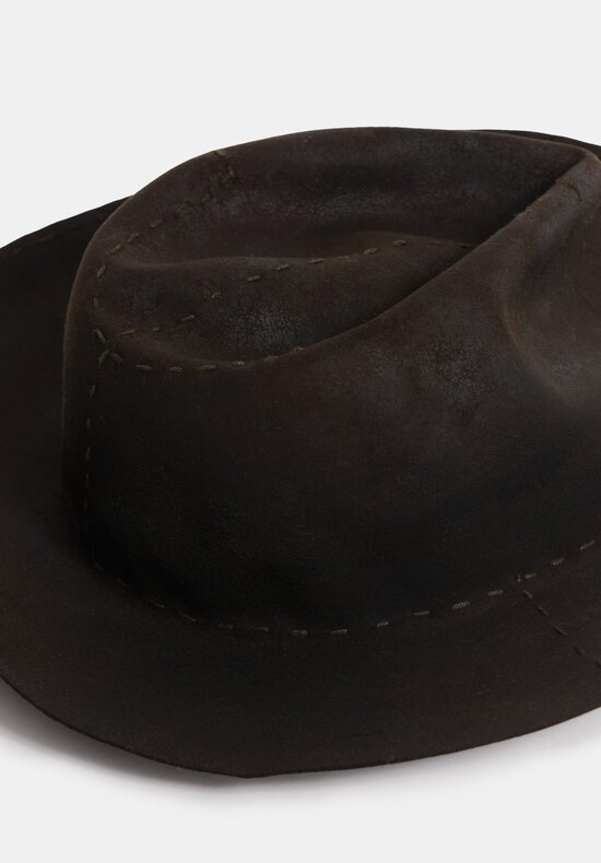 Horisaki Design & Handel Easy Burnt Rabbit Fur Felt Banded Hat