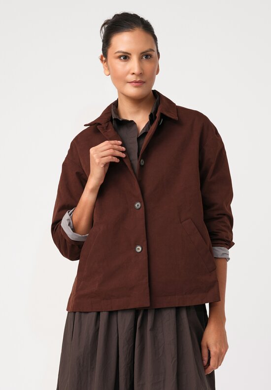 Bergfabel Cotton Blend ULI JACKET- Rust