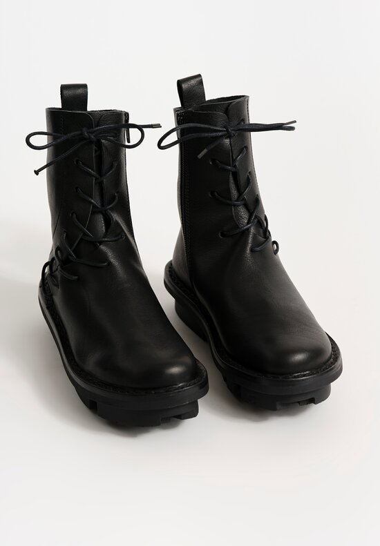 Trippen Leather City Boot in Black	