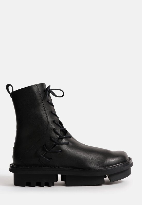 Trippen Leather City Boot in Black	