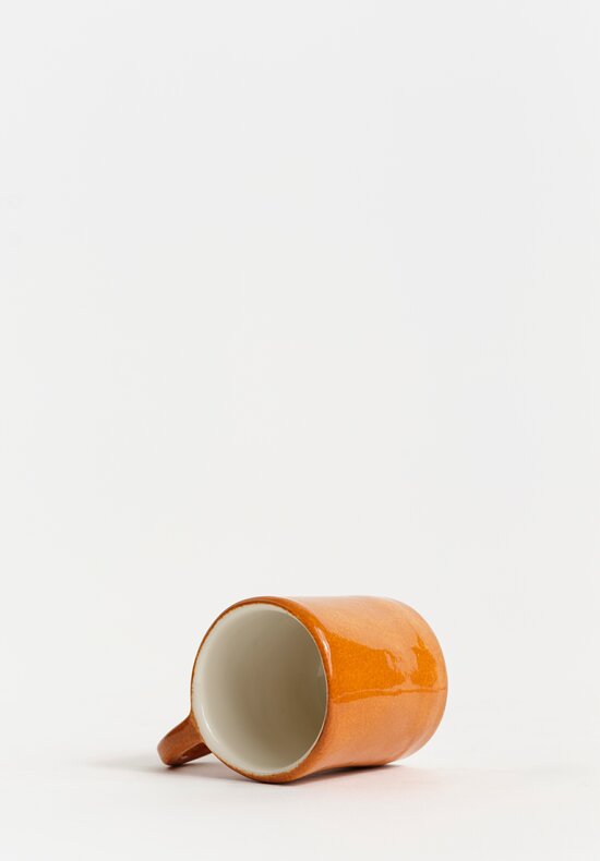 Stamperia Bertozzi Handmade Porcelain Espresso Cup Bruno Brown