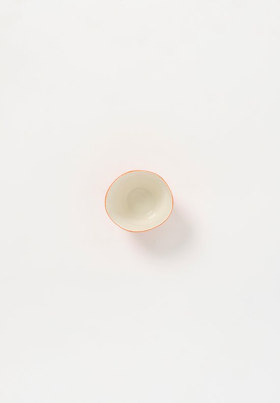 Stamperia Bertozzi Handmade Porcelain Solid Cup Bianca White