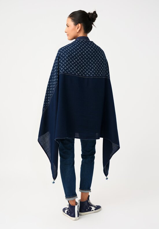 Péro Pashmina Floral Scarf with Tassles