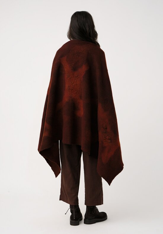 Biek Verstappen Thermal Scarf in Dark Cherry Red