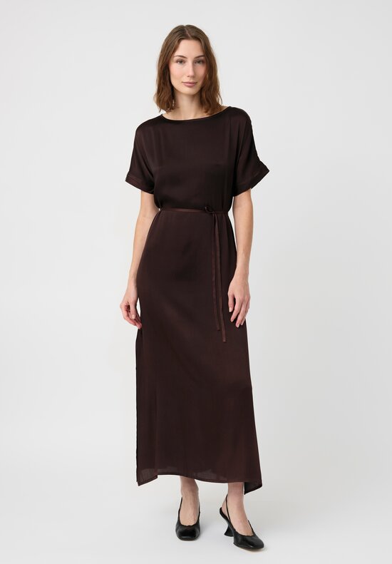 Avant Toi Silk Barchetta Dress