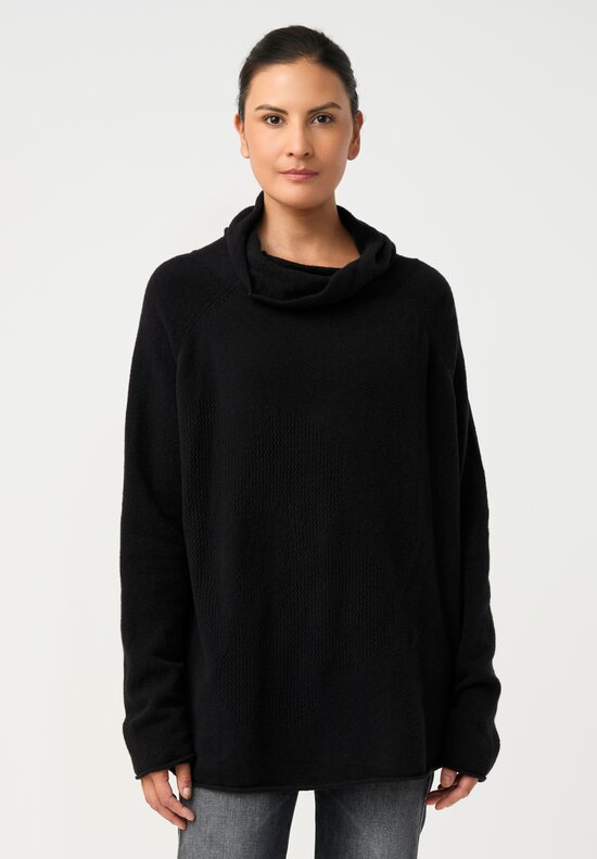 Rundholz Black Label Cotton Blend Turtleneck Pullover