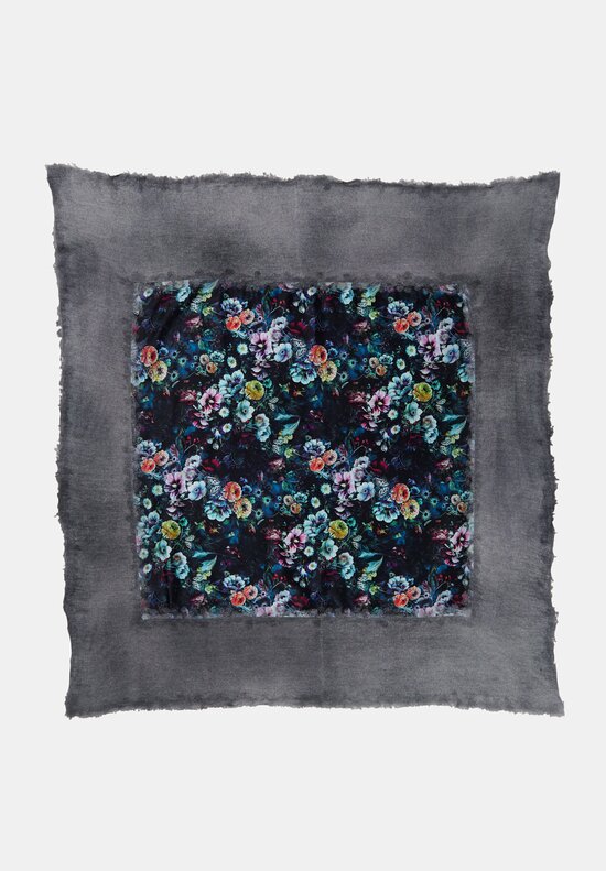 Avant Toi One-of-a-Kind Cashmere & Silk Quadrello Scarf