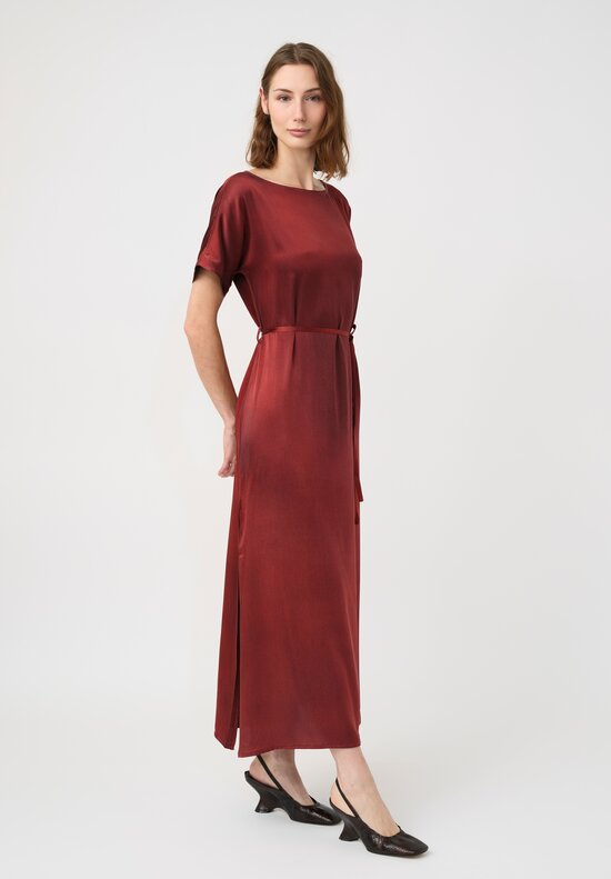Avant Toi Silk Barchetta Dress