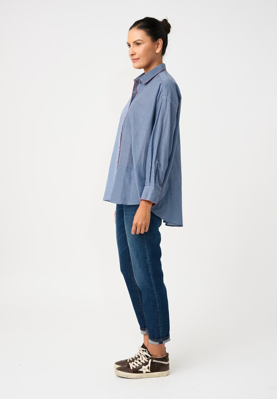 Péro Cotton Hand-Knotted Button-Down Shirt
