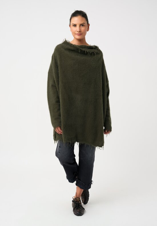 Rundholz DIP Fox Distressed Pullover Tunic