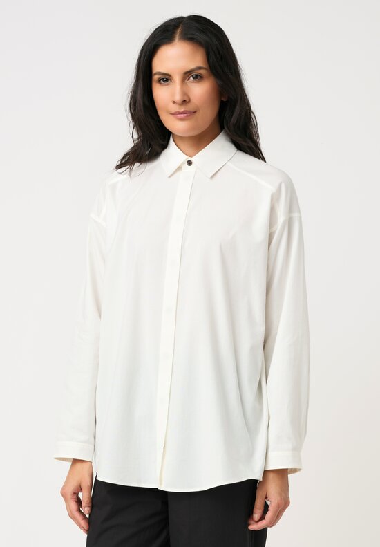 Jan Jan Van Essche Cotton Poplin & Cashmere Shirt