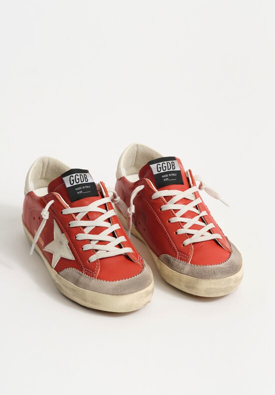 Golden Goose Super Star Nappa Leather Star and Heel Suede Penstar