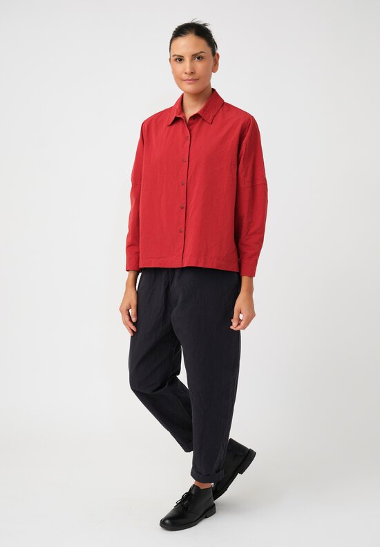 Casey Casey Washed Paper Cotton Elena Shirt