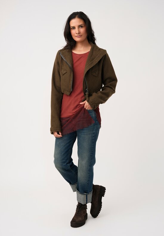 Rundholz DIP Envelope Pocket Cropped Jacket