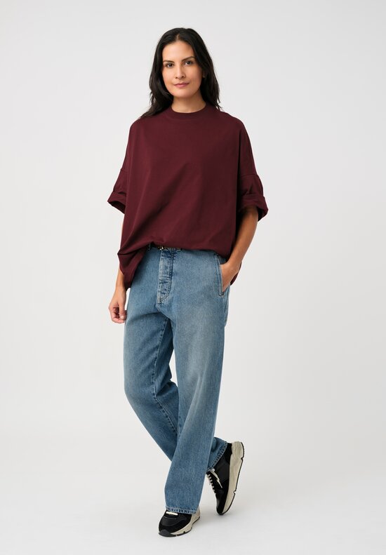 Plan C Denim Cotton Pants