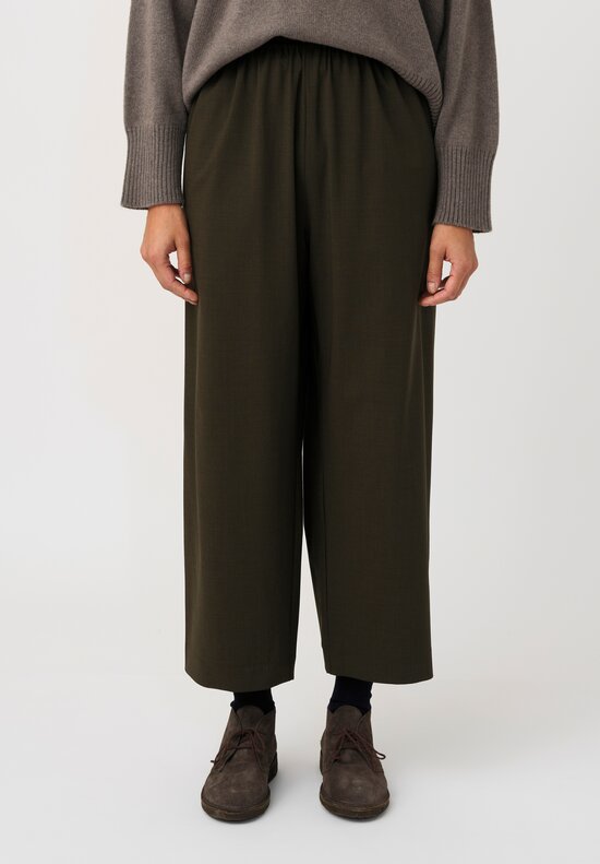 Eskandar Japanese Pull-On Tapered Pants