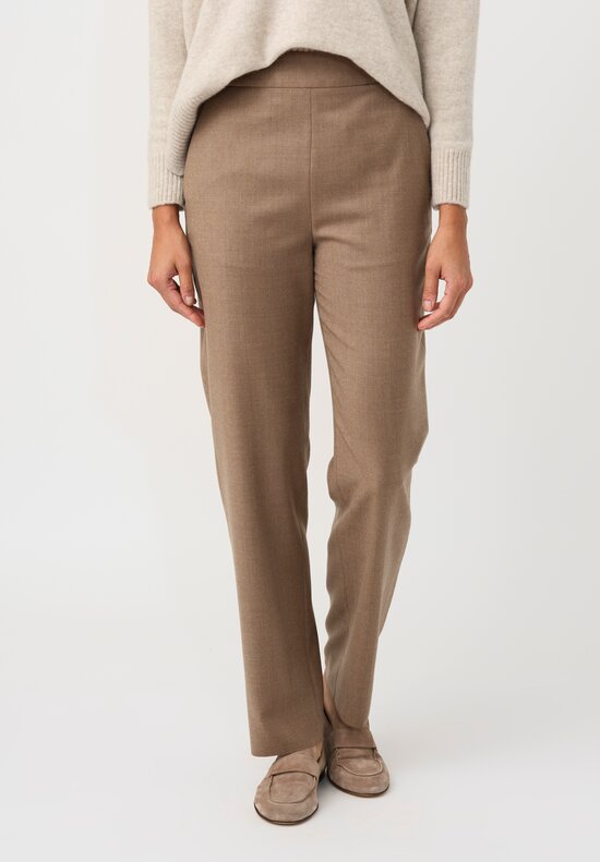 Agnona Pleated Tapered Pants