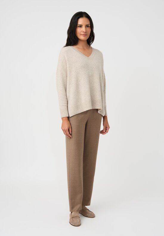 Agnona Pleated Tapered Pants