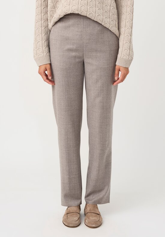 Agnona Pleated Tapered Pants